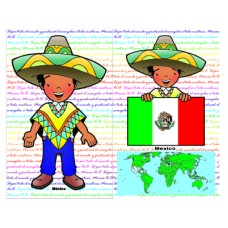 Almofadas - Missões - Criança México G